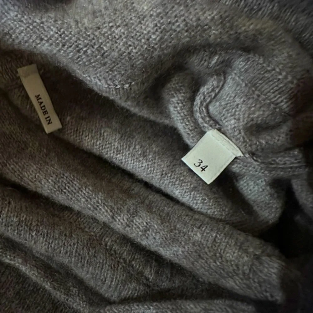 Sandro Brunelle Dress Sz 4 Sweater Waist-tie Wool Cashmere-blend luxury